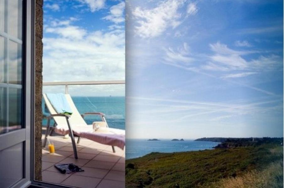 Hotel De La Pointe Du Grouin カンカル エクステリア 写真
